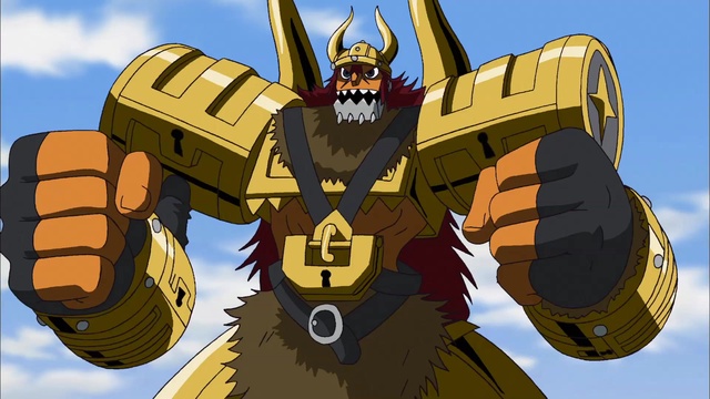 Digimon Xros Wars Olegmon The Gold Thief Laughs Farewell Xros Heart Watch On Crunchyroll 2958